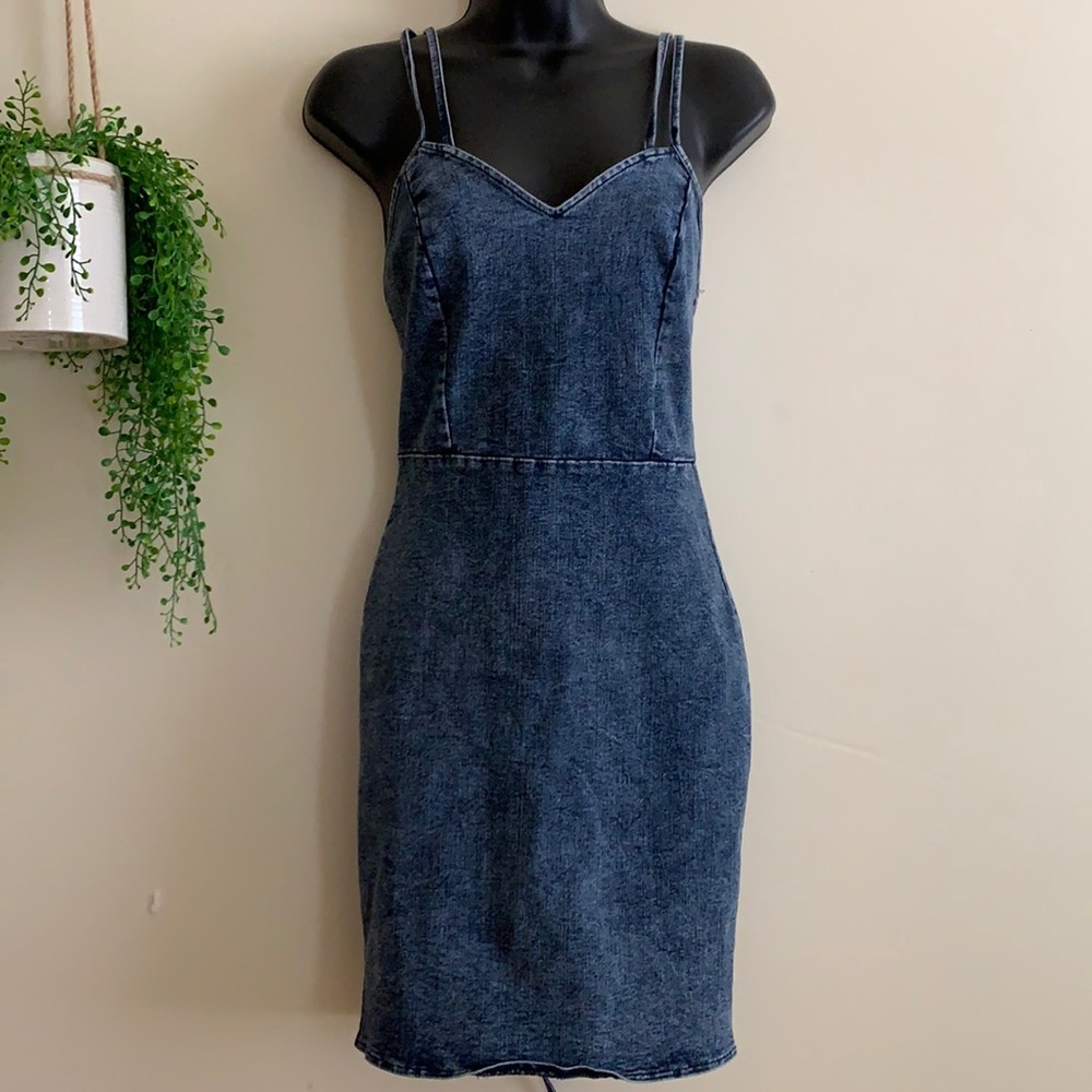 Shapewear Denim Dress